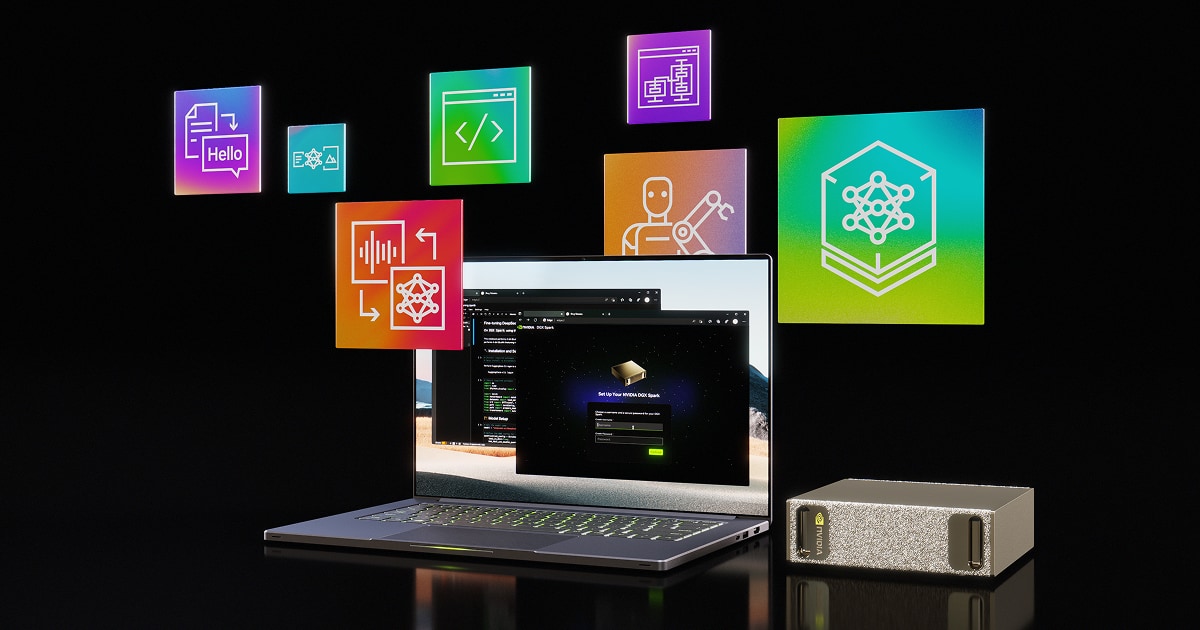 NVIDIA DGX Spark desktop AI workstation